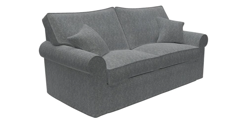 Upperton Sofa Bed in Floral Linen Even So Verde