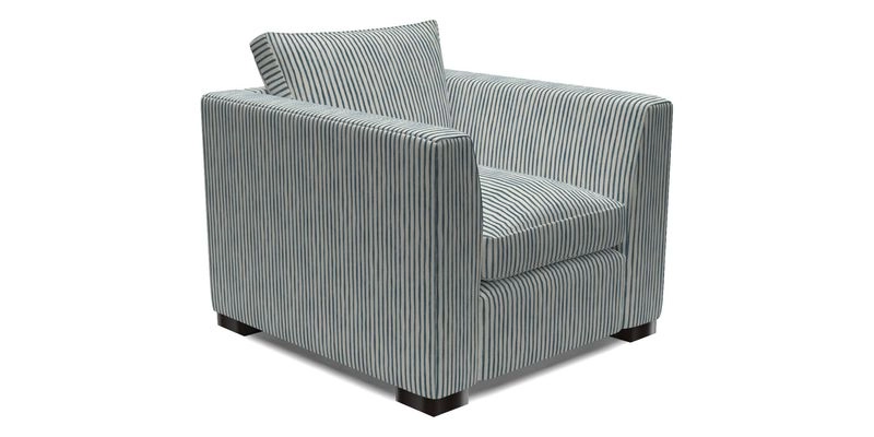 Wadenhoe Chair in Two Tone Plain Biscuit