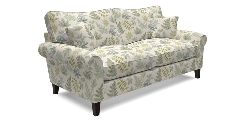 Waverley 3 Seater Sofa in Cloth 18 Bengal Stripe Indigo