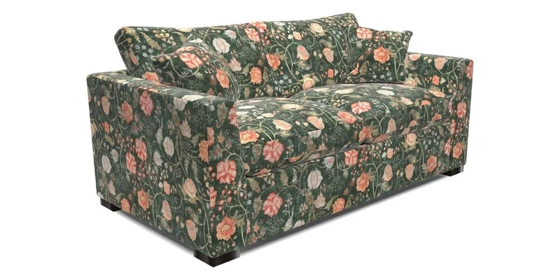 Wadenhoe 3 Seater Sofa Bed in Two Tone Plain Biscuit